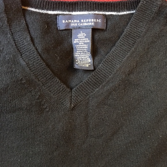 Banana Republic Silk Cashmere sweater Large - Picture 2 of 8